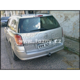 O-140 STEINHOF Фаркоп на Opel Astra III (H) универсал 10/2004-2010 без подрезки бампера. Тип шара: A. Нагрузки: 1650/75 кг, масса фаркопа 18,8 кг (без электрики в компле